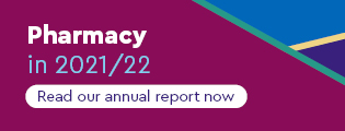 Pharmacy in 2021/22: Read our annual report now